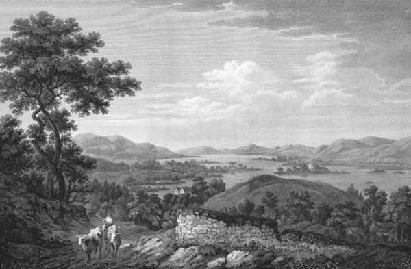 Windermere from Rayrigg c1800