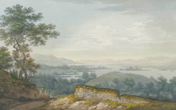 Windermere from Rayrigg c1800